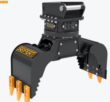 Sortiergreifer SSG150 2-3 Tonner